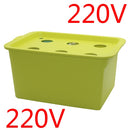 1 sets 220V/110V Plant Site Hydroponic Systems 6 Holes nursery pots Soilless cultivation plant seedling Grow Kit