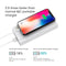 30000mAh  Sense 8+ Power Bank Portable External Battery With PD Two-way Fast Charging